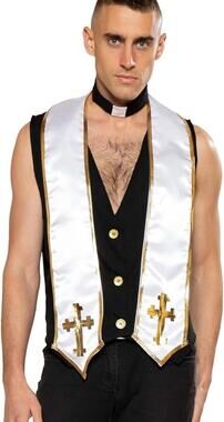 Roma Men's Priest Halloween Cosplay Costume